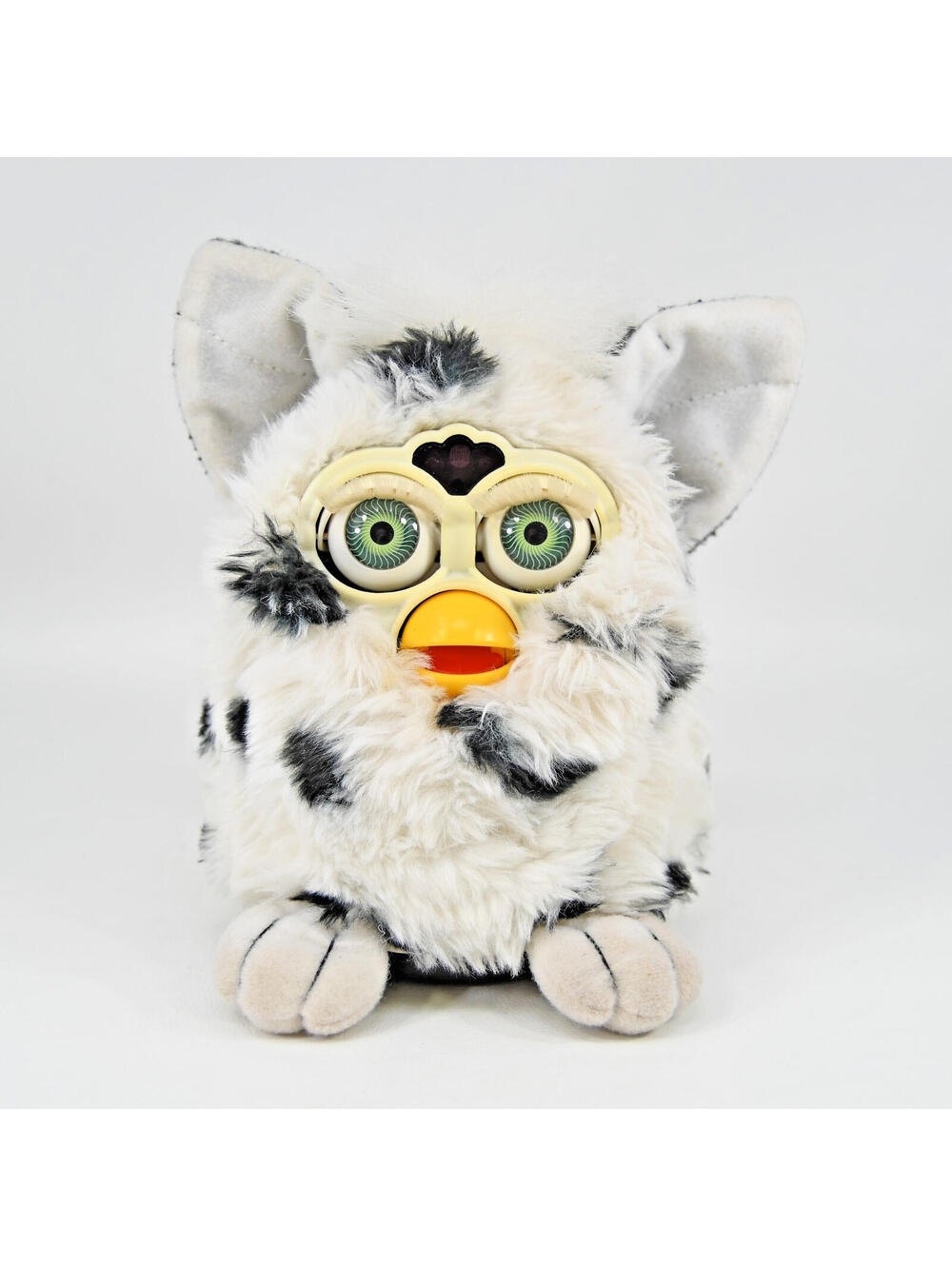 Vintage 1998 Furby Dalmatian Black & White Tiger Electronics Works 70-800